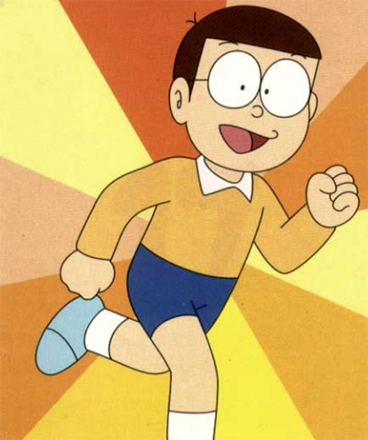 
	
	Nobita đã có tên mới là Noby.